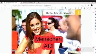 الحصة التانية من كتاب Menschen A11 Deutsch [upl. by Dorina]