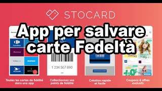 TUTORIAL APP Stocard per memorizzare tutte le carte Fedeltà sul proprio cellulare [upl. by Maddox]