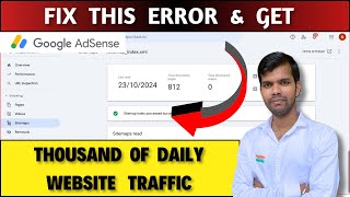 fix sitemap Error and get thousand of daily website traffic [upl. by Parik]