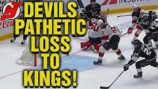 RANT about NJ Devils PATHETIC EFFORT In 51 LOSS In Must Win Game To Kings Fire Ruff amp Fitzgerald [upl. by Lorine]