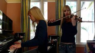 Lara plays the Game of Thrones theme on piano and violin [upl. by Nylra]