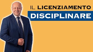 Il Licenziamento Disciplinare [upl. by Eiramnwad]