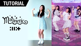 ILLIT아일릿 Magnetic Dance Tutorial Mirrored amp Explained  Jing Huang [upl. by Warring541]