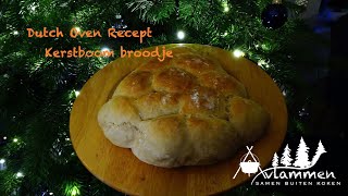 Dutch Oven Brood  Kerstbrood uit de Dutch Oven  Makkelijk Brood Recept [upl. by Dorran425]