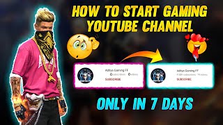 HOW TO START GAMING YOUTUBE CHANNEL  HOW TO GROW A GAMING CHANNEL  GAMING CHANNEL GROW KAISE KARE [upl. by Laurella]