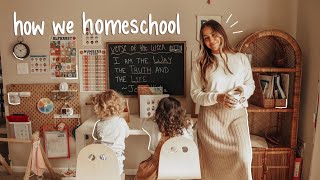 How We Homeschool  2  3 Year Old [upl. by Eentihw]