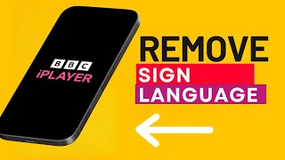 How to Turn Off Sign Language on BBC iPlayer App [upl. by Mona]