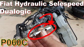 Fiat Punto Dualogic gearbox harshgriding gears Fault finding and repair [upl. by Osana609]