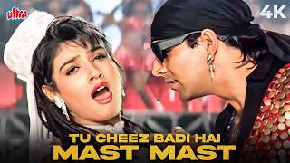 Tu Cheez Badi Hai Mast Mast 4K Song  Mohra Movie Songs  Udit Narayan Kavita Krishnamurthy [upl. by Eceertal]