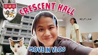 🏠I finally moved into hall  NTU Crescent Hall Tour amp Room Tour  College Vlogs [upl. by Horner34]