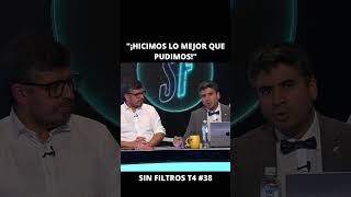 Lagomarsino “¡Hicimos lo mejor que pudimos”  Sin Filtros T4 38 [upl. by Ahsinaw]