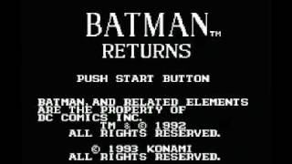 Batman Returns NES Music  Stage Theme 1 [upl. by Jentoft946]