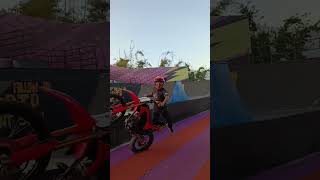 Trial freestyle dan crf 150 l [upl. by Ohploda]