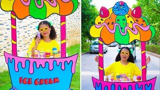 How to make Ice Cream Cart [upl. by Ahsakal]