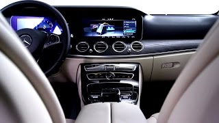 Interior Design of the 2016 EClass – MercedesBenz original [upl. by Agnola]