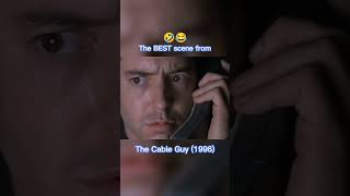 🤣😂 Funniest scene from The Cable Guy jimcarrey comedy [upl. by Kryska706]