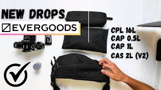 EVERGOODS Newest Bags Reviewed  CPL 16L CAS 2L V2 CAP 1L CAP 05L [upl. by Ttehc]