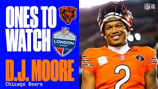 2024 NFL London Games Ones To Watch  DJ Moore  Chicago Bears 🐻  NFL UK amp Ireland [upl. by Sosanna277]