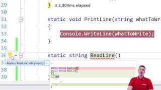 C Basics with NET Core  S1P24  Void vs Return type in Methods [upl. by Dina681]