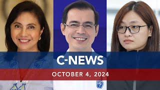 UNTV CNEWS  October 4 2024 [upl. by Swope]