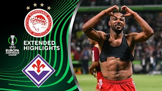 Olympiacos vs Fiorentina Extended Highlights  UECL Final  CBS Sports Golazo [upl. by Melak]