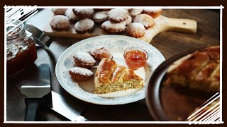 Bulgarian Breakfast  How to Make Banitsa amp Mekitsi  How to make Phyllo Pastry [upl. by Yelrebmik433]