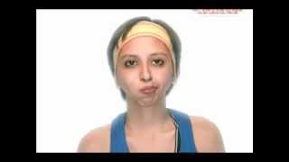 How to lose weight around your face  Face Exercise The Blowfish [upl. by Ecydnac]