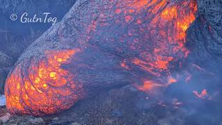 Pahoehoe Lava 🌋 Iceland [upl. by Larissa]