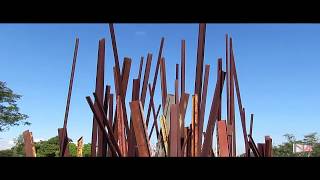 Chris Burden Beam Drop Inhotim Brumadinho MG [upl. by Petras]