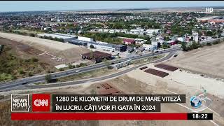 1280 de kilometri de drum de mare viteză în lucru Câți vor fi gata în 2024 [upl. by Jamison172]