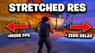 How To Get STRETCHED RESOLUTION in Fortnite CHAPTER 5 Best Stretched Resolution [upl. by Acirderf652]