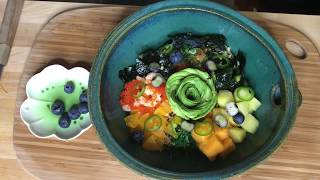 Poke bowl Recipe REAL JAPANESE CUISINE BY YOSHIKI [upl. by Barnet696]