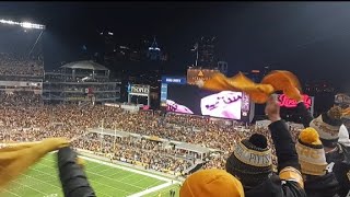 SteelersRenegade inside of Acrisure Stadium on Thursday Night Football vs the Titans 11223 [upl. by Ahsiuq129]