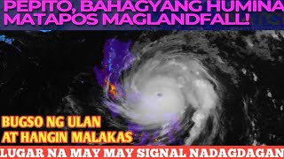 LANDFALL NAGPAHINA KAY PEPITO⚠️LANDFALL QUEZON PROVINCE⚠️FORECAST UPDATE TODAY NOVEMBER 172024am [upl. by Sucramal]