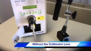 Collimator Lens  MAX303 [upl. by Ethan]