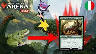 Mtg Arena ita  Da budget a competitivo furia primordiale Mazzo dinosauri [upl. by Kynthia]