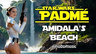 Starwars Padmé Amidalas Beach 4K High Quality AI Music Video [upl. by Erl]