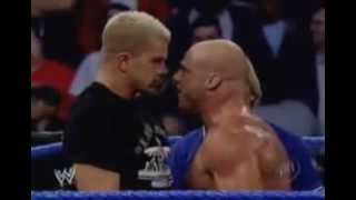 Daniel Puder vs Kurt Angle [upl. by Derdlim729]