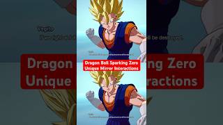 Sparking Zero Unique Mirror Interactions PT1 dragonball sparkingzero dragonballsparkingzero [upl. by Zined]