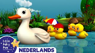 5 Kleine Eendjes  Little Baby Bum Nederland  Kinderliedjes en Tekenfilms [upl. by Araihc]