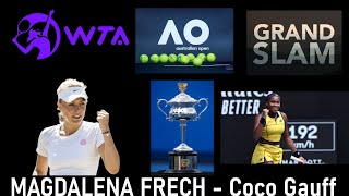 LIVE TENNIS WTA AusOpen  118 FINALS MAGDALENA FRECH  Coco Gauff Usa 21012024 [upl. by Nylarac]