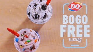 DAIRY QUEEN  DAIRY QUEEN COMMERCIAL 2024  DQ BOGO FREE BLIZZARD TREATS  COMMENT ON COMMERCIALS [upl. by Kaye713]