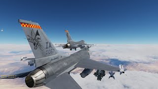 F16 airfield attack [upl. by Gotcher]