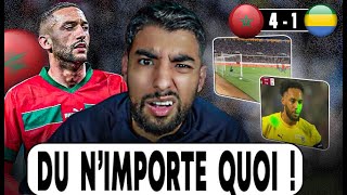 Un match LUNAIRE du Maroc   Debrief Maroc 4 vs 1 Gabon Qualif CAN 2025 [upl. by Aremat805]