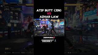 Tekken 8 Azhar Law VS Atif Butt Jin Aggressive gameplay Matches [upl. by Niroc]