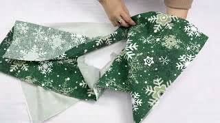 A gift in 10 minutes and only two scraps of fabric  DIY 🎅 CHRISTMAS gift idea [upl. by Gabriellia]