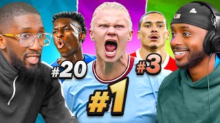 DEBATE RANKING EVERY PREMIER LEAGUE STRIKER Ft Haaland Toney Watkins [upl. by Arihsa561]