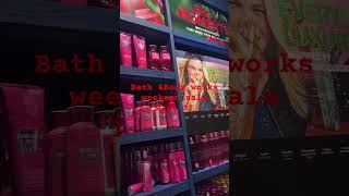 Bath amp body Works weekend sale Part 3 bathampbodyworks shopwithme shopping [upl. by Jamaal]