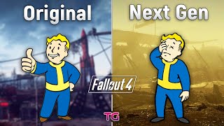 Fallout 4 NextGen Update vs Original  Comparison [upl. by Saravat]