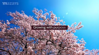 Mazars 2022 corporate video  Growing with purpose [upl. by Anez]